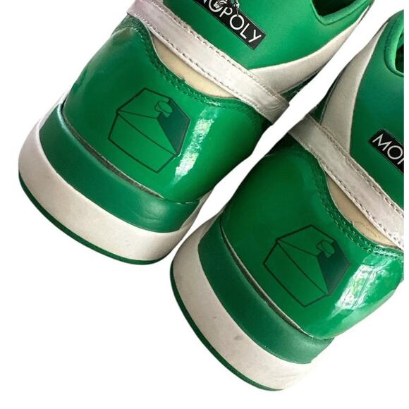 Reebok Reverse Jam Monopoly House Homes Hotels High Tops sz 12 Green White main image 6